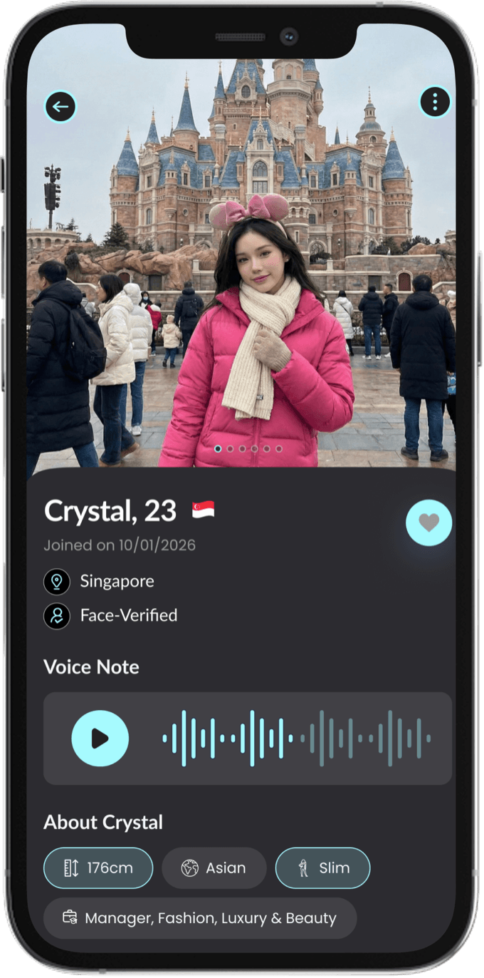 MatchCatch profile screen